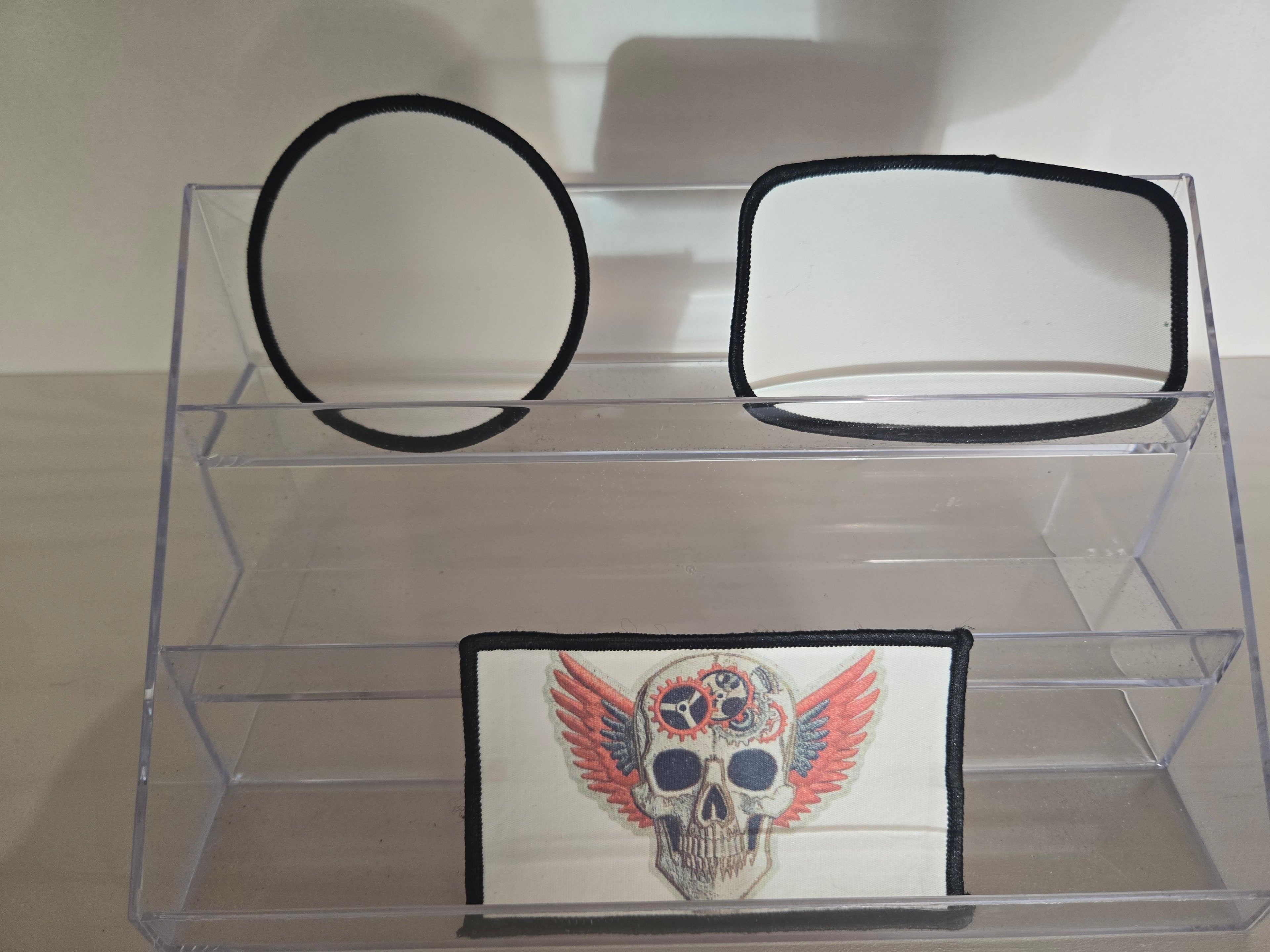 Ecusson à coudre rond 7.5x7.5cm